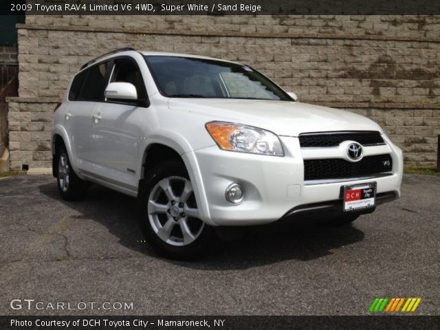 2009 Toyota RAV4 Limited V6 4WD in Super White