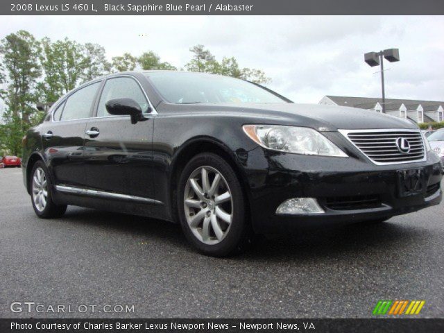 2008 Lexus LS 460 L in Black Sapphire Blue Pearl