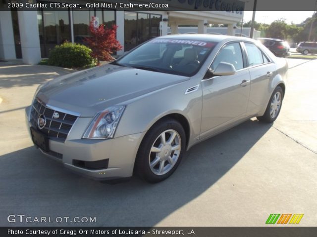 2009 Cadillac CTS Sedan in Gold Mist