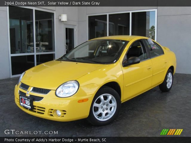 2004 Dodge Neon SXT in Solar Yellow