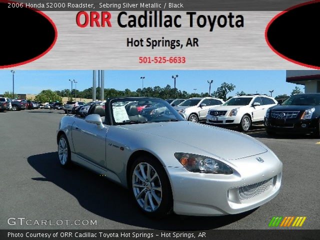 2006 Honda S2000 Roadster in Sebring Silver Metallic