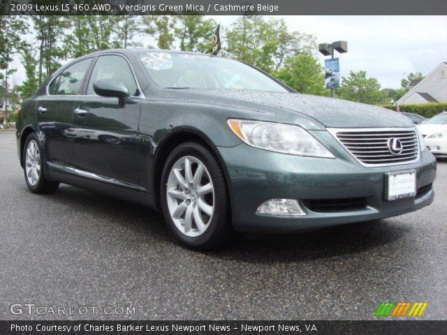 2009 Lexus LS 460 AWD in Verdigris Green Mica