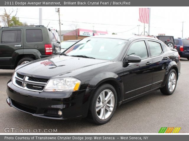 2011 Dodge Avenger Mainstreet in Brilliant Black Crystal Pearl