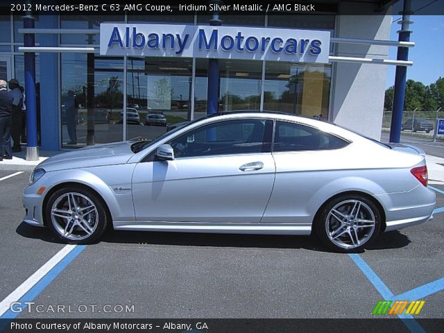 2012 Mercedes-Benz C 63 AMG Coupe in Iridium Silver Metallic