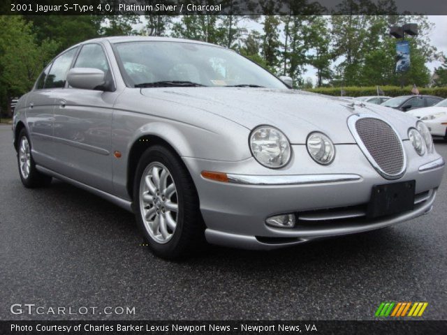 2001 Jaguar S-Type 4.0 in Platinum Silver