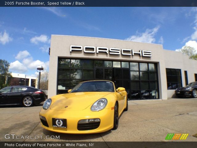 2005 Porsche Boxster  in Speed Yellow