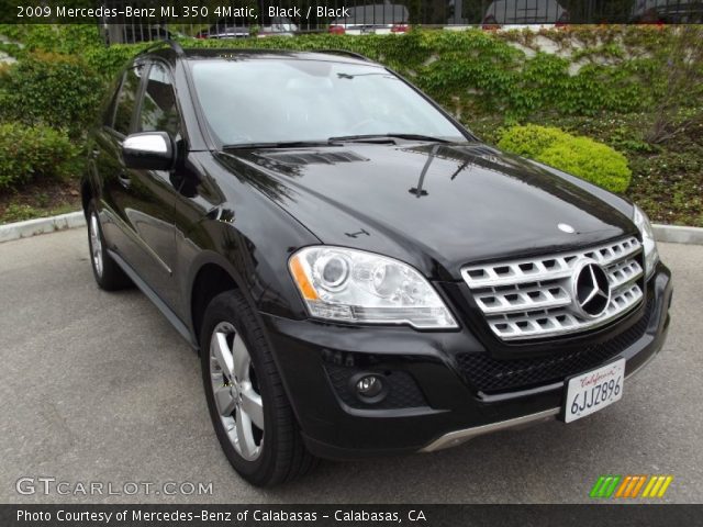 2009 Mercedes-Benz ML 350 4Matic in Black