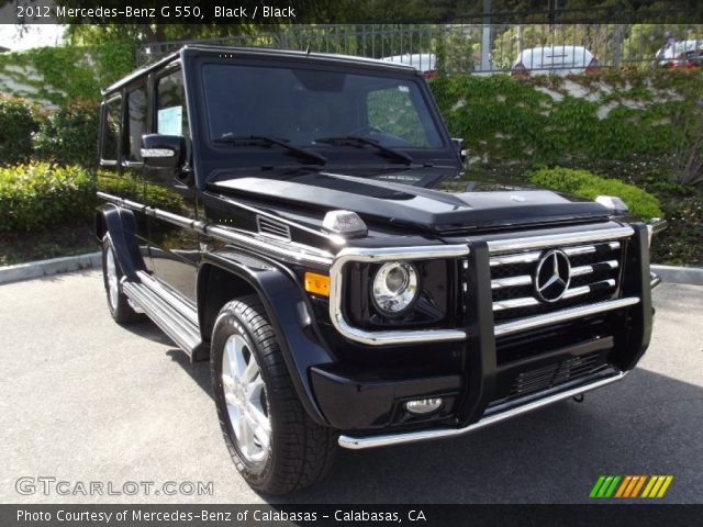 2012 Mercedes-Benz G 550 in Black