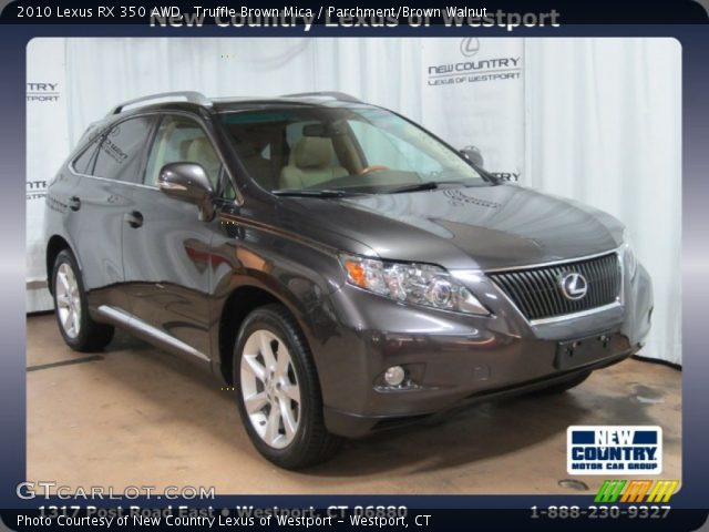 2010 Lexus RX 350 AWD in Truffle Brown Mica