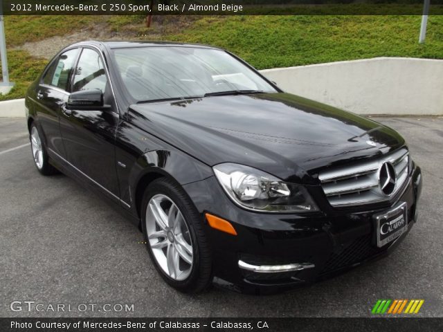 2012 Mercedes-Benz C 250 Sport in Black