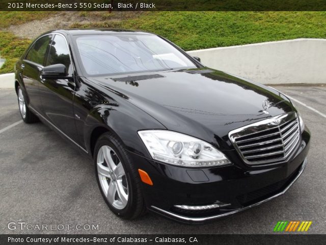 2012 Mercedes-Benz S 550 Sedan in Black