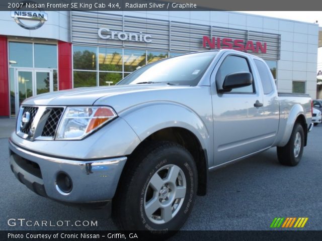 2007 Nissan Frontier SE King Cab 4x4 in Radiant Silver