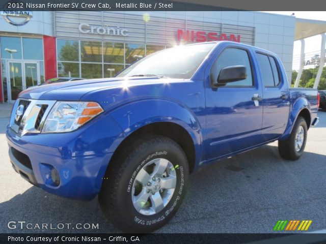2012 Nissan Frontier SV Crew Cab in Metallic Blue