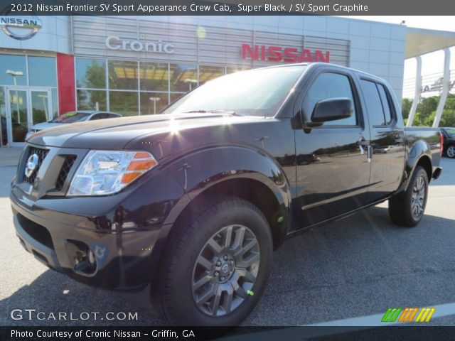 2012 Nissan Frontier SV Sport Appearance Crew Cab in Super Black