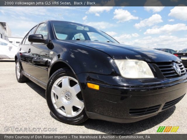 2000 Volkswagen Jetta GLS VR6 Sedan in Black