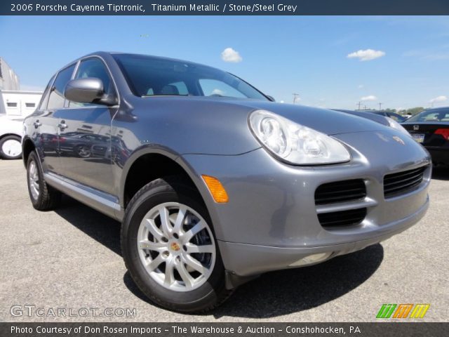 2006 Porsche Cayenne Tiptronic in Titanium Metallic