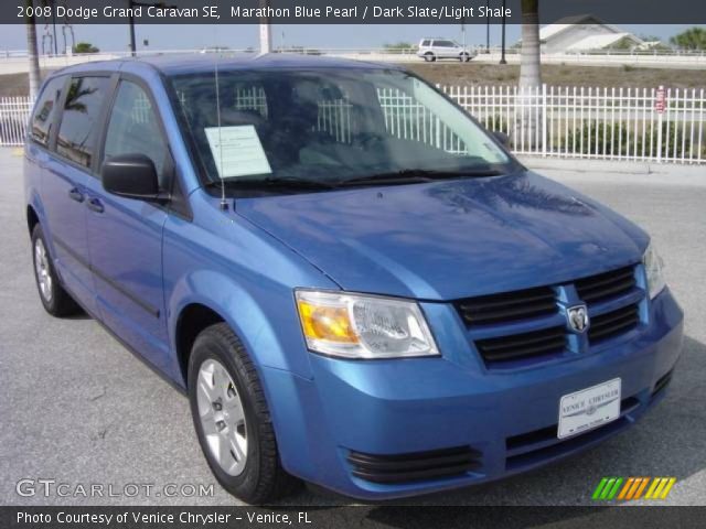 2008 Dodge Grand Caravan SE in Marathon Blue Pearl