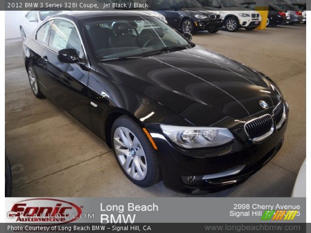 2012 BMW 3 Series 328i Coupe in Jet Black