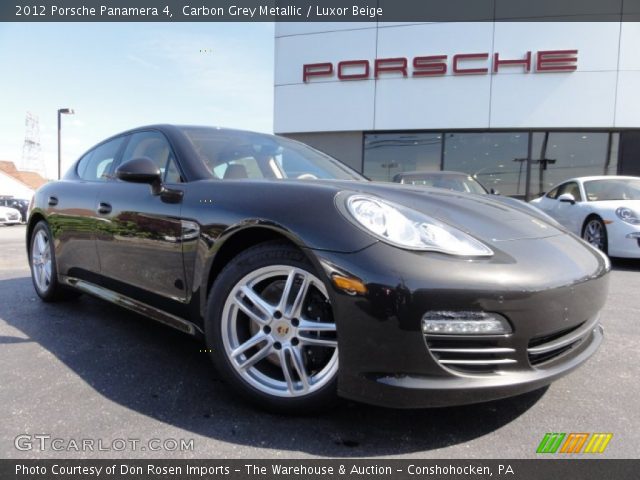 2012 Porsche Panamera 4 in Carbon Grey Metallic