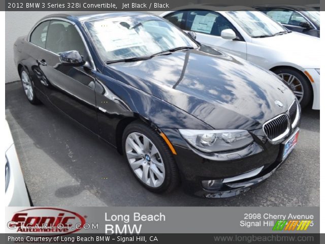 2012 BMW 3 Series 328i Convertible in Jet Black