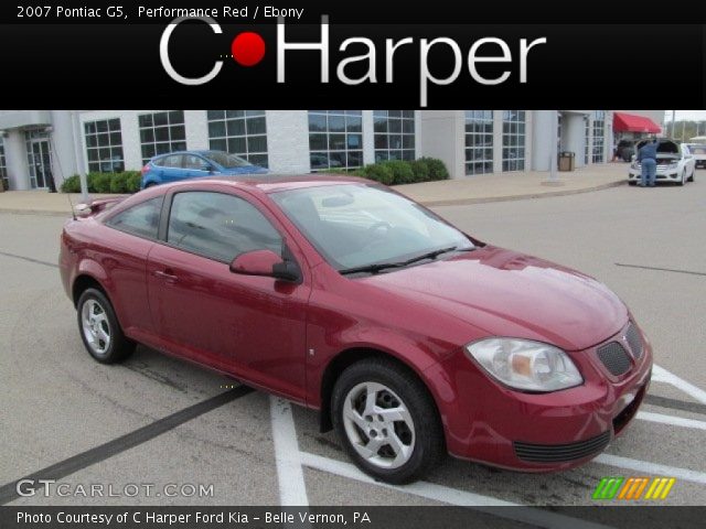 2007 Pontiac G5  in Performance Red