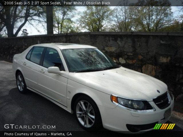 2006 Saab 9-5 2.3T Sport Sedan in Polar White