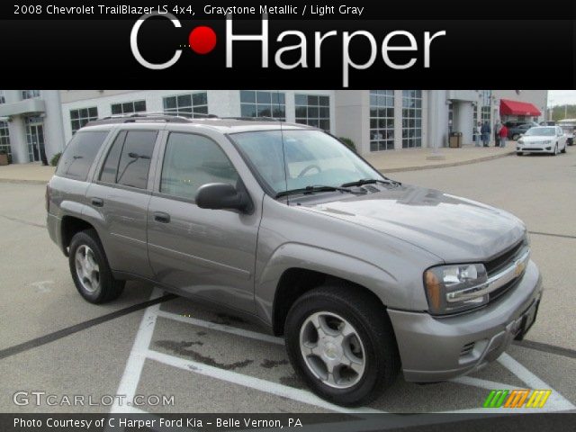 2008 Chevrolet TrailBlazer LS 4x4 in Graystone Metallic