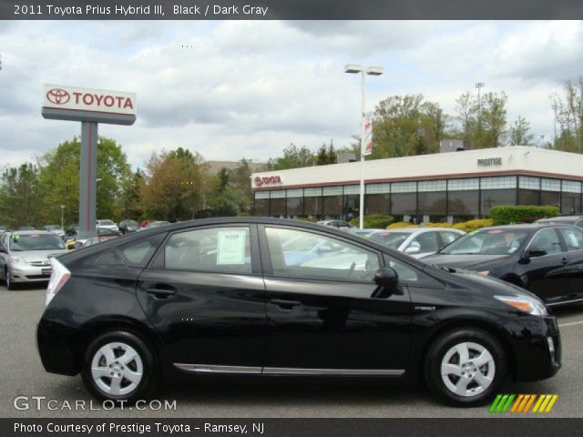 2011 Toyota Prius Hybrid III in Black
