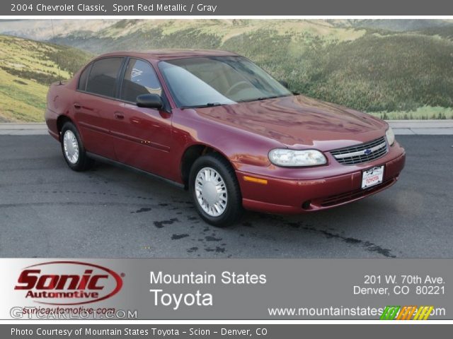 2004 Chevrolet Classic  in Sport Red Metallic
