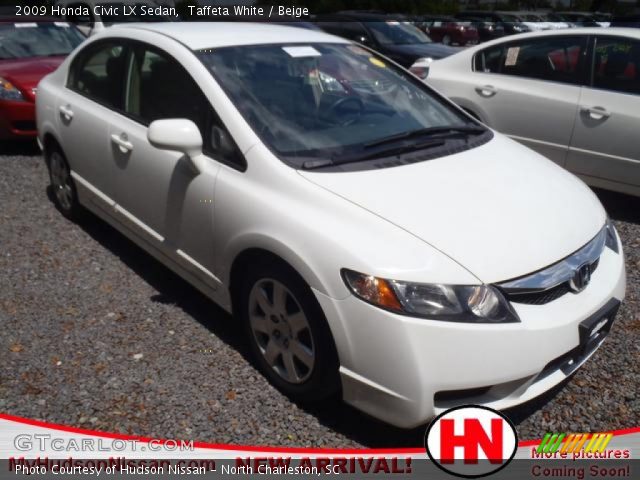 2009 Honda Civic LX Sedan in Taffeta White
