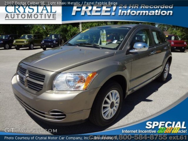 2007 Dodge Caliber SE in Light Khaki Metallic