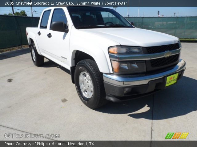2005 Chevrolet Colorado LS Crew Cab in Summit White