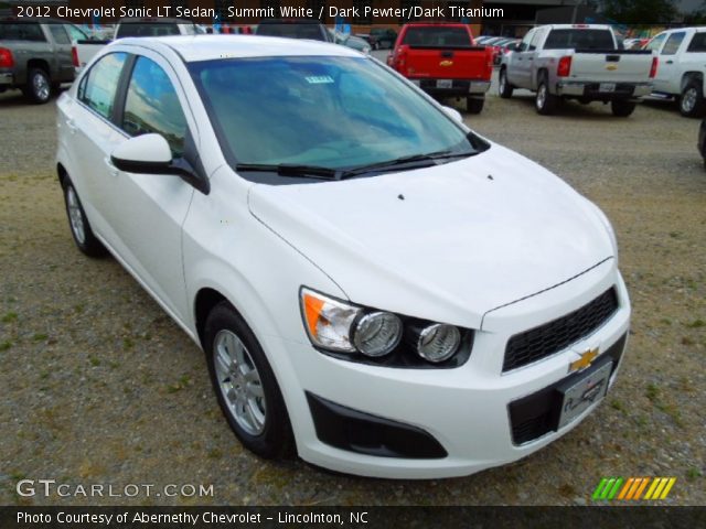 2012 Chevrolet Sonic LT Sedan in Summit White