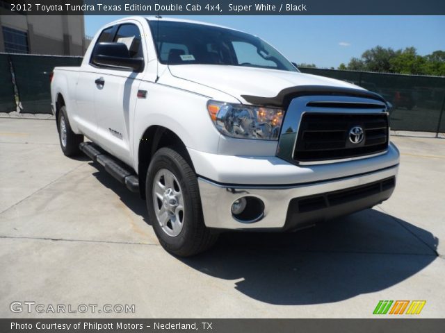 2012 Toyota Tundra Texas Edition Double Cab 4x4 in Super White