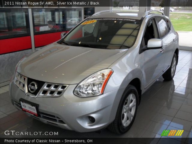 2011 Nissan Rogue SV AWD in Silver Ice Metallic