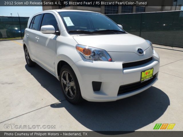 2012 Scion xD Release Series 4.0 in RS Blizzard Pearl