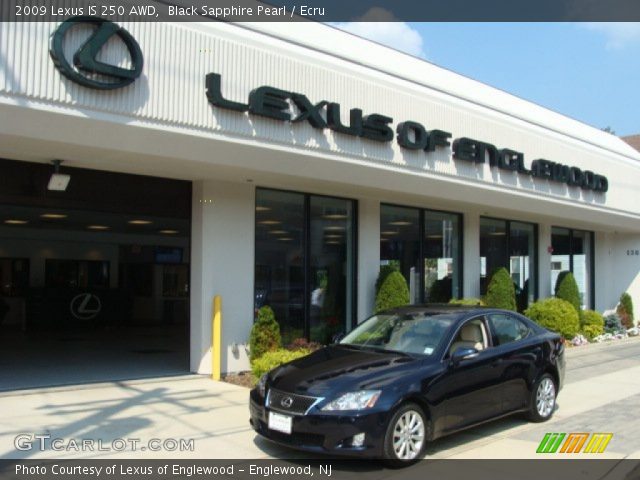 2009 Lexus IS 250 AWD in Black Sapphire Pearl