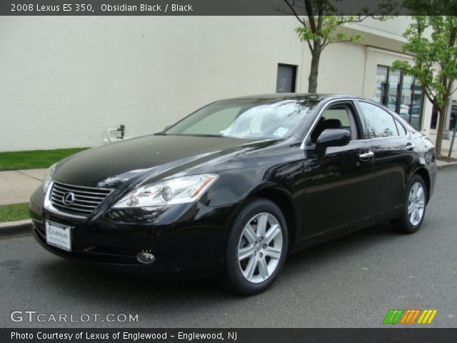 2008 Lexus ES 350 in Obsidian Black