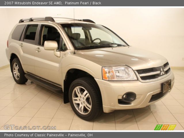 2007 Mitsubishi Endeavor SE AWD in Platinum Pearl