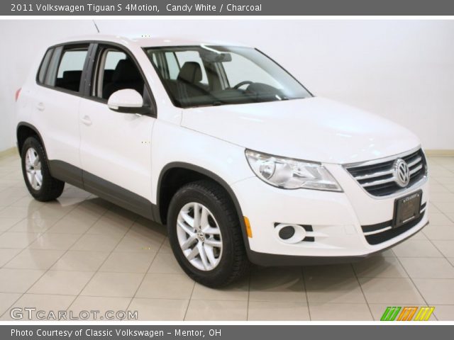 2011 Volkswagen Tiguan S 4Motion in Candy White