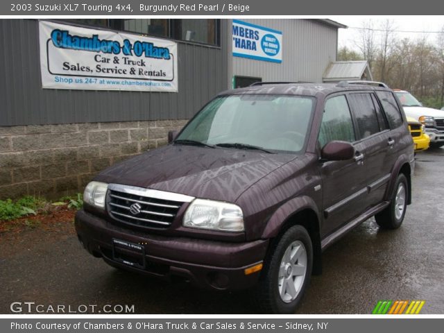 2003 Suzuki XL7 Touring 4x4 in Burgundy Red Pearl