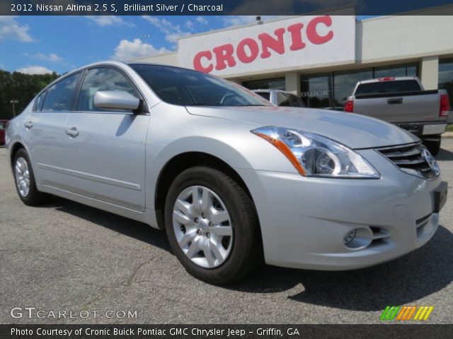 2012 Nissan Altima 2.5 S in Brilliant Silver