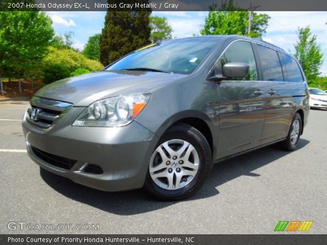 2007 Honda Odyssey EX-L in Nimbus Gray Metallic