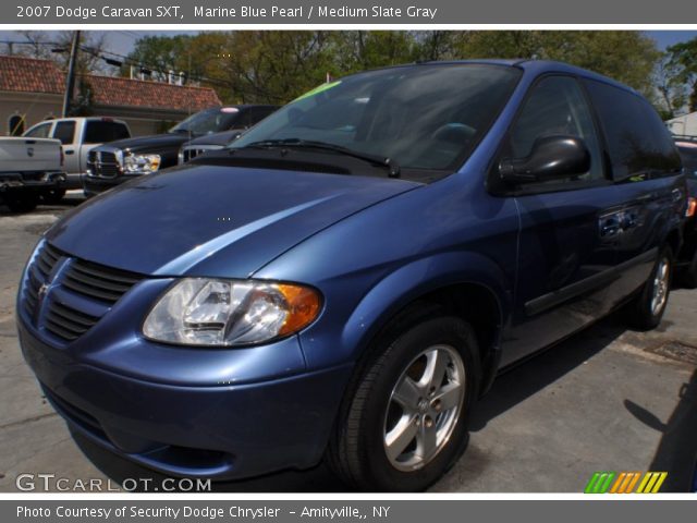2007 Dodge Caravan SXT in Marine Blue Pearl