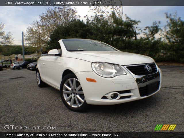 2008 Volkswagen Eos 2.0T in Candy White