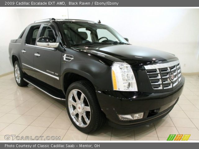 2009 Cadillac Escalade EXT AWD in Black Raven