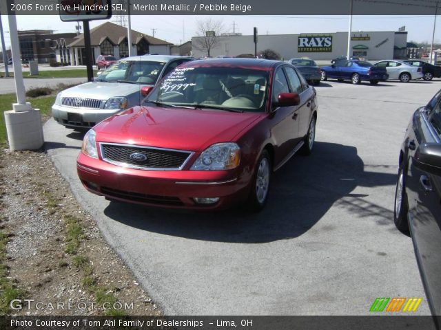 2006 Ford Five Hundred SEL in Merlot Metallic