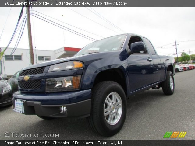 2011 Chevrolet Colorado LT Extended Cab 4x4 in Deep Navy
