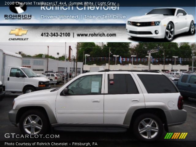 2008 Chevrolet TrailBlazer LT 4x4 in Summit White
