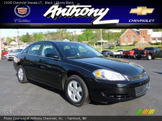 2008 Chevrolet Impala LT in Black